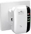 Kedok WiFi Extender, Signal Booster Up to 3000sq.ft and 28 Devices, Range Wireless Internet Repeater, Long Amplifier with Ethernet Port, 1-Tap Setup, Access Point, Alexa Compatible