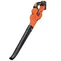 Black+Decker Gwc1820Pc-Qw Soffiatore, 18 V, Arancione Nero, 48 X 17 X 20 Cm