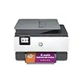 HP OfficeJet Pro 9012e Imprimante tout-en-un Jet d'encre couleur - 6 mois d'Instant ink inclus avec HP+ (A4 Copie Chargeur de documents Scan recto verso Fax USB Wifi Bac grande capacité 250 feuilles)