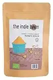 The Indie Barn Organic and Ethically Sourced Turmeric Ground or Turmeric Powder 100g (curcumin >4%)