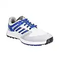 adidas Golf Mens EQT SL Golf Shoes - FTWR White/Royal Blue/Grey - UK 9