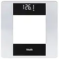 Vitafit Digital Bathroom Scales for Body Weight, Weighing Professional Since 2001, Batteries Included, 28st/400lb/180kg, Silver