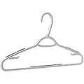 Amazon Basics Plastic Clothes Hanger with Non-Slip Pad, 20-Pack