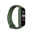 Amazfit Band 5 in Green Activity Fitness Tracker with Alexa Built-in, 15-Day Battery Life, Blood Oxygen, Heart Rate, Sleep & Stress Monitoring, 5 ATM Water Resistant, Fitness Watch for Men Women Kids Small