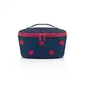 reisenthel coolerbag S Pocket  Kühltasche mit Obermaterial aus recycelten PET-Flaschen  Ideal für das Mittagessen unterwegs, Farbe:Mixed red dots