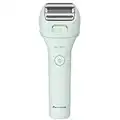 Panasonic Close Curves Electric Razor for Women, Cordless 3-Blade Shaver with Pop-Up Trimmer, Wet Dry Operation - ES-WL60-G (Mint)