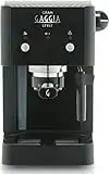 Gaggia Ri8423/11 Grangaggia Style Macchina Manuale Per Il Caffè Espresso, Per Macinato E Cialde, 15 Bar, 1025 W, 2 tazzine, Nero