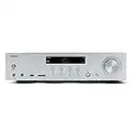 Aiwa AMU-120BT SL (UK Version) 120W RMS AV receivers and amplifiers, Bluetooth v5.0 Receiver in Silver