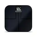 Garmin Index S2, Smart Scale with Wireless Connectivity, Measure Body Fat, Muscle, Bone Mass, Body Water% and More, Black