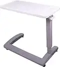 Carex Overbed Table and Hospital Bed Table - Table With Wheels - Over The Bed Table For Home Use and Hospital, Bedside Table With Wheels, Over Bed Desk