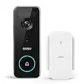 AOSU Doorbell Camera Wireless, 5MP Ultra HD, No Monthly Fee, Triple Motion Detection Video Doorbell with Homebase, Enhanced (2.4/5 GHz) WiFi, 180-Day Battery Life, Work with Alexa & Google Assistant