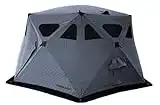 RAPID DEPLOYMENT SHELTER - Obsidian - 4 Season Heavy Duty Camping Shelter, 6-8 Person Capacity Pop Up Tent, Insulated and A/C Ready, Removable Floor for Easy Cleaning or Ice Fishing