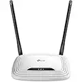 TP-Link TL-WR841N N300 WLAN Router, 300Mbit/s-WLAN, Nur 2,4 GHz, unterstützt keine DSL-Funktion, empfohlen für Wohnungen mit 1-2 Zimmern