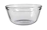 Anchor Hocking Glass Mixing Bowl, 1.5-Quart, Clear