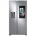 SAMSUNG RS27T5561SR 26.7 Cu. Ft. Side-by-Side Refrigerator with 21.5 inch Touch-Screen Family Hub