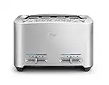 Sage BTA845UK the Smart Toaster 4 Slice Motorised Toaster - Silver