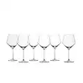 Zwiesel Glas Pure Tritan Crystal Stemware Glassware Collection, 6 Count (Pack of 1), Burgundy Red Wine Glass