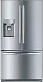Winia 26cu.ft. French Door Refrigerator with Ice & Water Dispenser, Stainless Steel