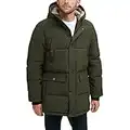 Dockers Men's Arctic Cloth Heavyweight Parka Jacket, Dark Olive, Medium