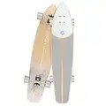 Gonex Longboard Skateboard 42" Skateboard Cruiser für Mädchen Jungen Erwachsene Anfänger, Komplettboard mit ABEC-11 Kugellagern, Marmor