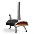 Ooni Fyra 12 Horno de Pizza Exterior- Horno Leña de Jardin - Horno de Pizza Portatil - Horno de Leña de Exterior para Pizzas - Horno de Pizza de Piedra - Mini Horno