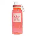 adidas Originals Originals 1L Plastic Bottle, Semi Turbo Pink/White, One Size