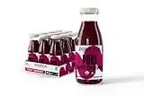 Pomona Organic Juices Pure Tart Cherry Juice, Cold Pressed Organic Juice, Non-GMO, No Sugar Added, Not from Concentrate, Gluten Free, Kosher Certified, Preservative Free,8.4 Fl Oz (Pack of 12)