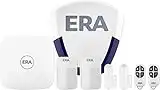 8 piece Home Security Burglar Alarm System by ERA Protect - Next Generation Smart Wireless House Alarm - Google & Alexa Compatible - Smartphone Control - Easy Install (Alert)