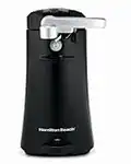 Hamilton Beach OpenStation Electric Automatic Can Opener for Kitchen with Multi-Tool and Jar Lid Remover, Auto Shutoff, Cord Storage, and Sure Cut Technology, Black