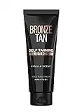 Self Tanning Lotion Self Tanner for Face and Body - Vanilla Scented Sunless Tanning Lotion - Self Tanner Lotion no Color Guide by Bronze Tan (200ml/6.76 fl oz)