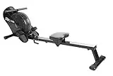 Stamina ATS Air Rower Machine with Smart Workout App - Foldable Rowing Machine with Dynamic Air Resistance for Home Gym Fitness - Up to 250 lbs Weight Capacity