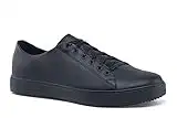 Shoes for Crews Old School Low-Rider IV, Zapatos de Trabajo para Hombres y Mujeres con Suela Antideslizante, Calzado Ligero y Repelente al Agua, Negro