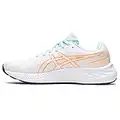 ASICS Women's Gel-Excite 9 Running Shoes, 9, White/Orange POP