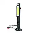 NEBO NE6640 Big Larry PRO Flashlight, High Power 500 Lumen Work Light, Red Hazard Flasher, Fully Rechargeable, Water and Impact Resistant, Black