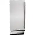 Blaze 50 Lb. 15-Inch Outdoor Rated Ice Maker with Gravity Drain - BLZ-ICEMKR-50GR