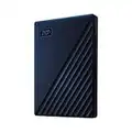 WD 4 TB My Passport for Mac Portable Hard Drive - USB 3.0, Time Machine Ready with Password Protection, Midnight Blue