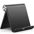 UGREEN Support Tablette Réglable Bureau Pose Tablette Téléphone Portable Pliable Compatible avec iPad Pro Air 2022 Galaxy Tab A8 S8 A7 Lite Mediapad iPhone 14 Pro Max 13 12 Galaxy S23 S22 S21 (Noir)