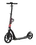 STAR SCOOTER Pro Sport Trottinette 2 Roues pour Adultes et Enfants de 8-10 Ans | Patinette Enfant Pliable 230mm avec Roues Grande Edition Ultimate | Noir