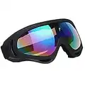 Vicloon Unisex Snow Goggles Windproof 100% UV Protection,Cycling Motorcycle Snowmobile Ski Goggles, Outdoor Sports Ski Glasses