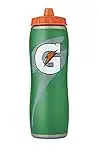 Gatorade Botella de piel de caimán de 32 onzas, verde, talla única