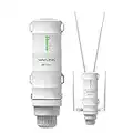 WAVLINK AC1200 Gigabit Outdoor WLAN Access Point Support 60 Meters Poe, resistente alle intemperie, ripetitore WLAN per esterni, Dual Band 5G + 2,4G ideale per Wi-Fi (572HG3)