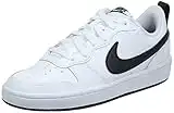 NIKE Court Borough Low 2 (GS), Zapatilla de Baloncesto, White Black, 40 EU