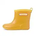 Stivali da Pioggia per Bambini Morbide Scarpe Antipioggia in PVC Resistente Impermeabile Antiscivolo Wellies Wellington per Bambini, Ragazzi e Ragazze