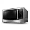 TOSHIBA ML-EM45PIT(SS) Countertop Microwave Oven With Inverter Technology, Kitchen Essentials, Smart Sensor, Auto Defrost, 1.6 Cu Ft, 13.6" Removable Turntable, 33lb.&1350W, Stainless Steel