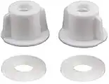 AAN® Back Nut Toilet Seat Bottom Fixing Replacement for 6mm Screw with Washal x 2