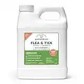 Wondercide - Flea and Tick Spray Concentrate for Yard and Garden with Natural Essential Oils – Kill, Control, Prevent, Fleas, Ticks, Mosquitoes and Insects - Safe for Pets, Plants, Kids - 32 oz