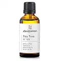 Naissance Aceite Esencial Árbol de Té Puro (No. 109) 50ml - Puro, Aromaterapia Natural - Granos, Puntos Negros, Cuero Cabelludo Graso, Uñas - No Diluido Para Quemador, Humificador, Difusor, Masajes