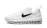 Nike Men's Air Max Genome Running Cw1648 Shoes, White/Black/Pure Platinum, 9
