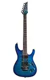 Ibanez S670QM S Series Electric Guitar Sapphire Blue