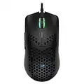 XZXWZX Mouse Gaming, Mouse RGB Ergonomico da 7200 DPI,125 CPS, 6 Pulsanti Programmabili, 11 Colori LED RGB Personaliz,Mouse con Filo USB per PC, laptop, MacBook